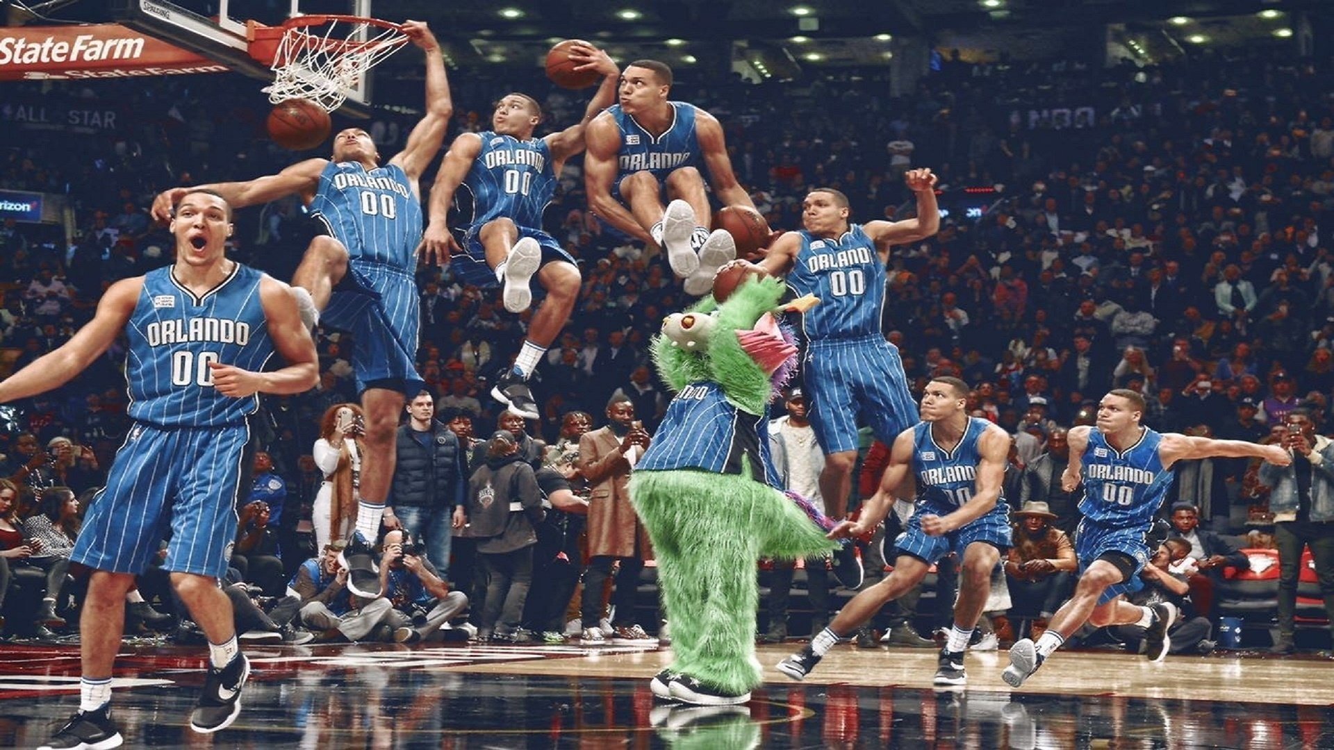 科里·简：凭借强大的对抗能力，边锋位置成全黑队的优势，科里老婆